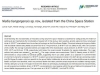 首次公布！我国空间站内发现微生物新物种