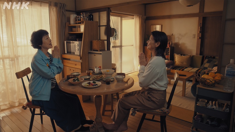 2024年的电视剧《住宅区的两人》讲述了两位老年妇女搭伴生活在集合社区的日常