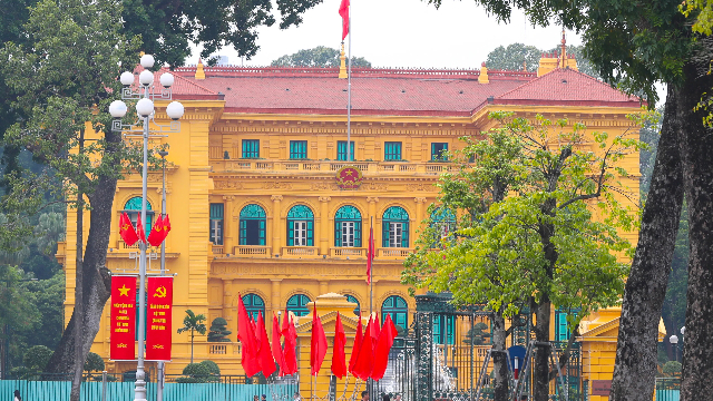越南河内主席府 （来源：新华社）